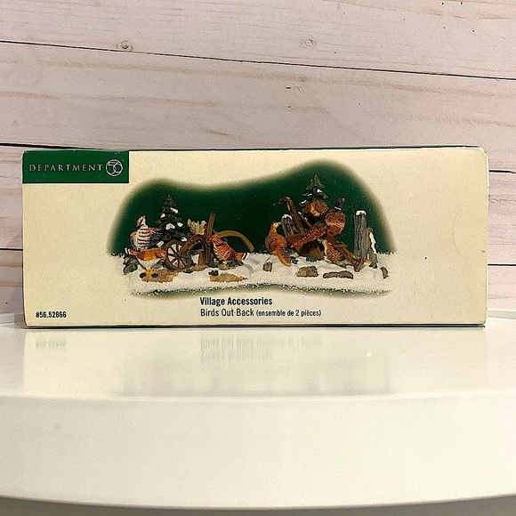 DEPARTMENT 56 - Birds Out Back - Village Accessories - Picture 7 of 8